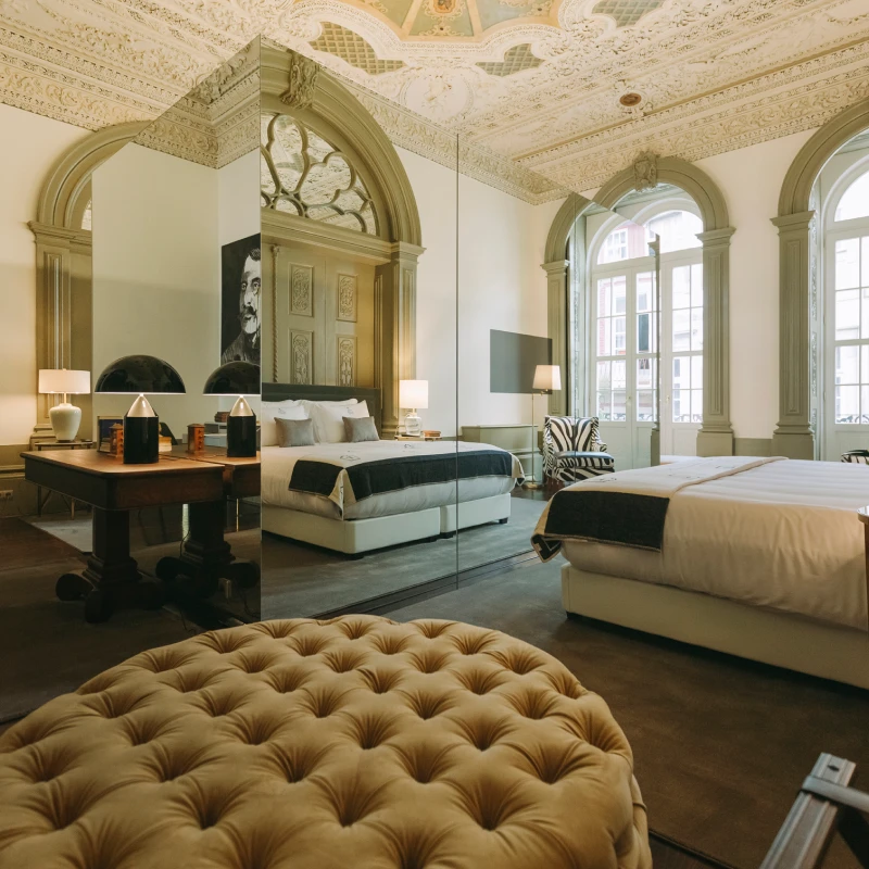 Superbe SUITE de l'hôtel Torel Palace Porto